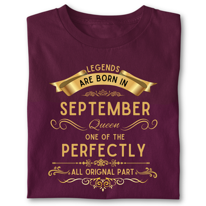 Legend queen born in SEPTEMBER
