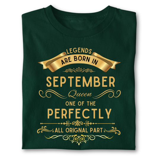 Legend queen born in SEPTEMBER